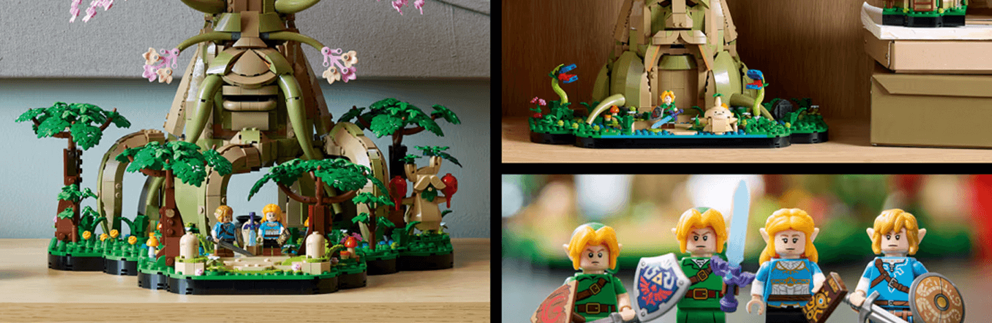 Представляем набор LEGO 2-в-1 The Legend of Zelda Great Deku Tree